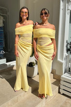 Load image into Gallery viewer, Benni Nico Off Shoulder Maxi Dress (Butter)