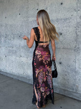 Load image into Gallery viewer, Free People x Intimately FP Suddenly Fine Maxi Slip (Black Combo)