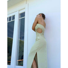 Load image into Gallery viewer, By Johnny Selena Strapless Dress (Avocado) - FOR SALE
