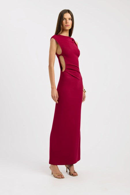 fitted lace wedding dress Rent or Hire | Romeo Ring Maxi Dress - Red 