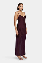 Load image into Gallery viewer, Ownley Alize Midi Dress (Plum)