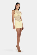 Load image into Gallery viewer, Ownley Tara Mini Dress (Butter)