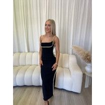 Load image into Gallery viewer, Paris Georgia 05 Florian Dress (Black)