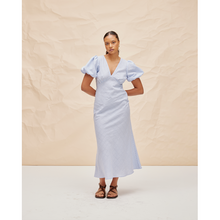 Load image into Gallery viewer, Ruby Uma Dress (Blue Gingham)