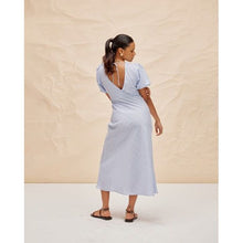 Load image into Gallery viewer, Ruby Uma Dress (Blue Gingham)
