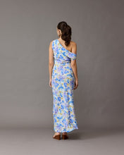 Load image into Gallery viewer, Ruby Melon Maxi Dress (Blueberry Floral)