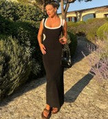 Load image into Gallery viewer, SIR. Evalina Cut Out Dress