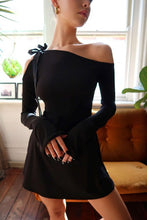 Load image into Gallery viewer, Studio Katie Gray Bianca Dress (Onyx)