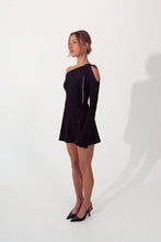 Load image into Gallery viewer, Studio Katie Gray Bianca Dress (Onyx)