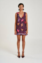 Load image into Gallery viewer, Summi Summi Zodiac V-Neck Shift Dress