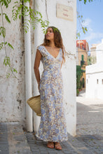 Load image into Gallery viewer, Vrg Grl Paris In The 90's Bias Cut Maxi Dress Floral