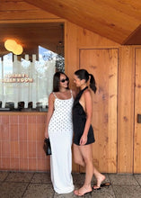 Load image into Gallery viewer, With Harper Lu Slip Dress (White Polka Dot)