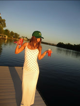 Load image into Gallery viewer, With Harper Lu Slip Dress (White Polka Dot)
