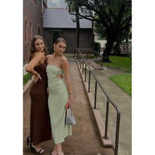Load image into Gallery viewer, By Johnny Selena Strapless Dress (Avocado)
