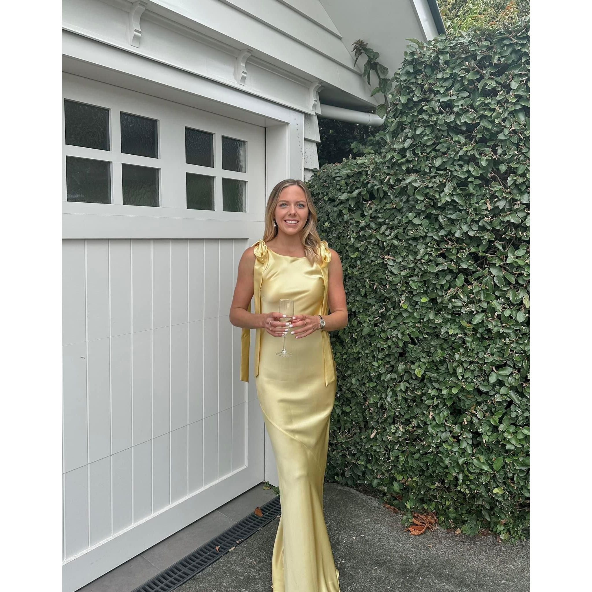 Caitlin Crisp Wilmer Dress (Limoncello) – Wardrobe Collective NZ