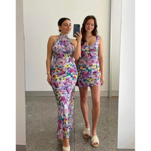 Load image into Gallery viewer, Ruby Gigi Silk Halter Dress