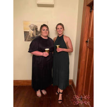 Load image into Gallery viewer, Ruby Cascade Crush Gown (Emerald Green)