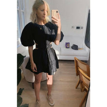 Load image into Gallery viewer, Aje Psychedelia Cut Out Mini Black