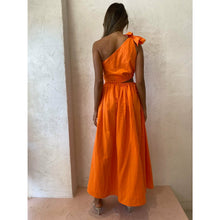 Load image into Gallery viewer, By Nicola Gabriella One Shoulder Midi (Orange)