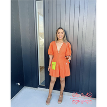 Load image into Gallery viewer, By Nicola Wavy Mini Dress (Sunset)