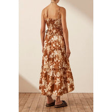 Load image into Gallery viewer, Shona Joy Claire Shirred Midi Dress