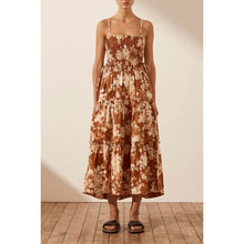 Load image into Gallery viewer, Shona Joy Claire Shirred Midi Dress