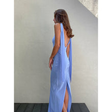 Load image into Gallery viewer, Caitlin Crisp Wilmer Dress (Blue)