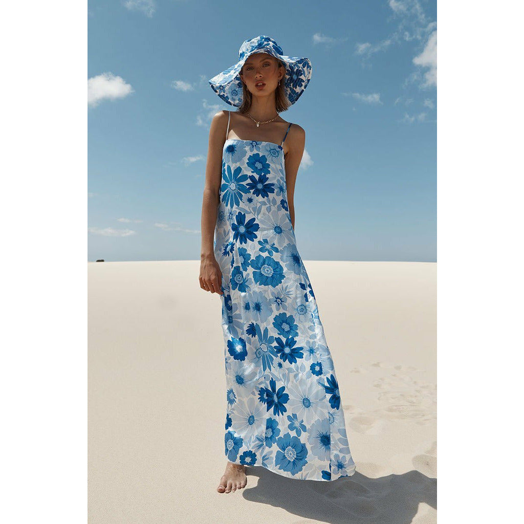 Dissh Lori Bloom Silk Midi Wardrobe Collective NZ Dissh Lori Bloom Silk Midi Wardrobe Collective NZ