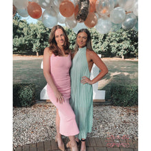 Load image into Gallery viewer, Ruby Cascade Crush Gown (Pale Green)