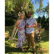 Load image into Gallery viewer, Ruby Gigi Silk Halter Dress