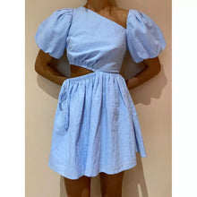Load image into Gallery viewer, By Nicola Gabriella Aysmmetrical Mini Dress