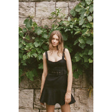 Load image into Gallery viewer, Shona Joy Nicolette Linen Fit and Flare Mini