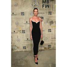 Load image into Gallery viewer, Paris Georgia Heart Dress (Black and White)