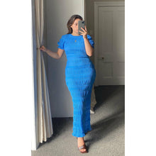 Load image into Gallery viewer, Ruby Mirella Blue T-Shirt Dress
