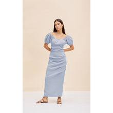 Load image into Gallery viewer, Ruby Delphi Gingham Dress (Blue Gingham)
