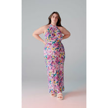 Load image into Gallery viewer, Ruby Gigi Silk Halter Dress