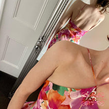 Load image into Gallery viewer, Ruby Kata Silk Slip (Halter)