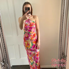 Load image into Gallery viewer, Ruby Kata Silk Slip (Halter)