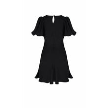 Load image into Gallery viewer, Ruby Kendall Satin Mini Dress (Black)