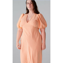 Load image into Gallery viewer, Ruby Uma Dress (Orange Gingham)
