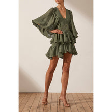 Load image into Gallery viewer, Shona Joy Charlotte Plunged Draped Mini