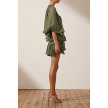 Load image into Gallery viewer, Shona Joy Charlotte Plunged Draped Mini