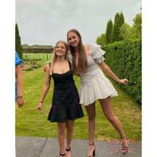 Load image into Gallery viewer, Shona Joy Nicolette Linen Fit and Flare Mini