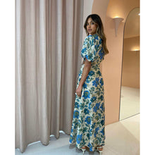 Load image into Gallery viewer, SIR. Celia Puff Sleeve Midi Dress
