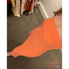 Load image into Gallery viewer, Orange Ownley Petra Dress - Size 6 customer

