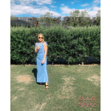 Load image into Gallery viewer, Caitlin Crisp Wilmer Dress (Blue)