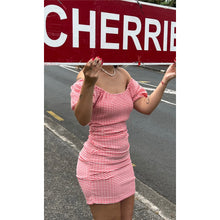 Load image into Gallery viewer, Ruby Delphi Gingham Minidress