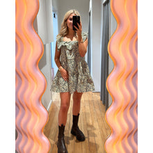 Load image into Gallery viewer, Shona Joy Tracey Ruffle Square Neck Mini