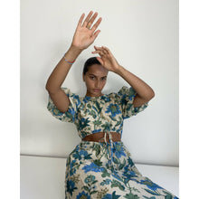 Load image into Gallery viewer, SIR. Celia Puff Sleeve Midi Dress