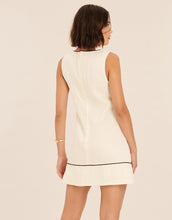 Load image into Gallery viewer, Aere Aria Linen Mini Shift Dress
